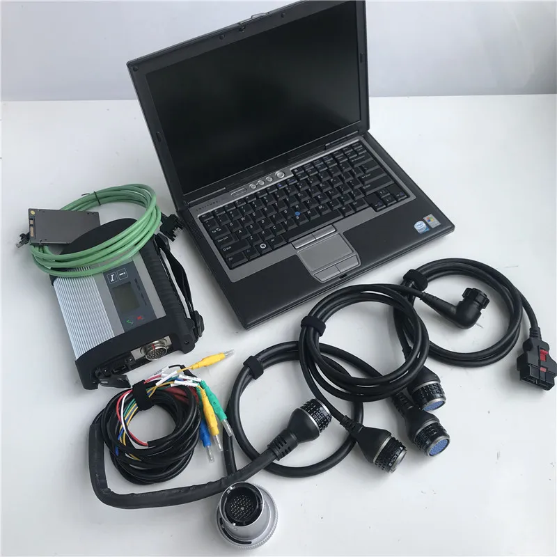 Mb Star c4 Sd Wifi Connect Compact DOIP Professional DIAGNOSIS Full Software Ssd 512gb Laptop D630 2 Years Warranty for Mercedes