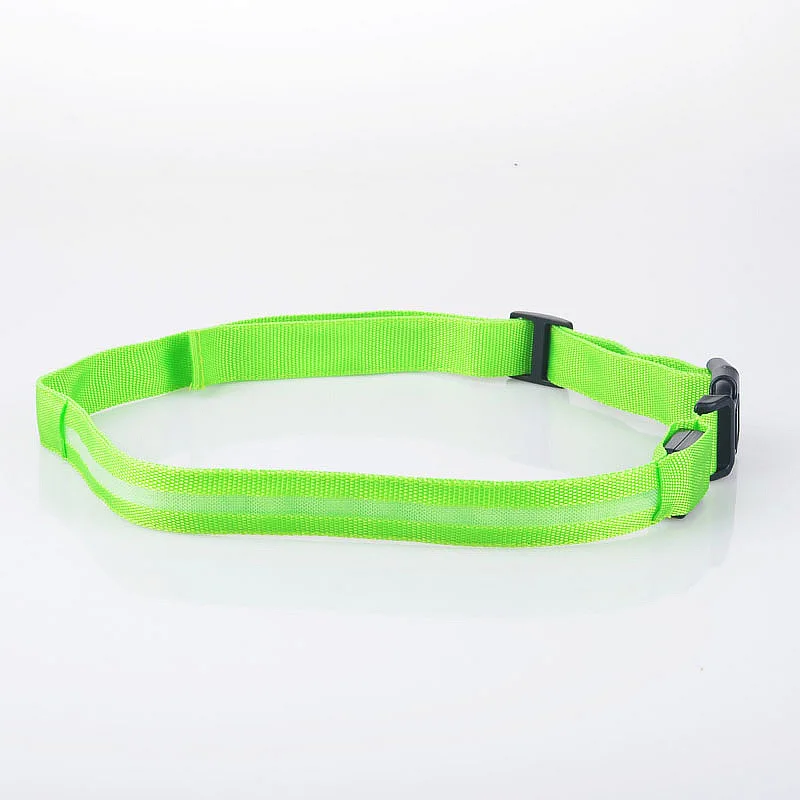 40-100CM LED Luminous Belt Nylon Buckle Horse Racing Riding Outdoor Running Jogging Skating Safety Warning Belt Horse Equipment