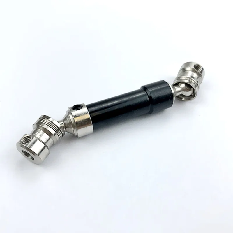 1pc metal 80-100mm 5mm center drive shaft universal joint shaft transmission for 1/12 wltoys 12428 12429 FY-03 RC Upgrade parts