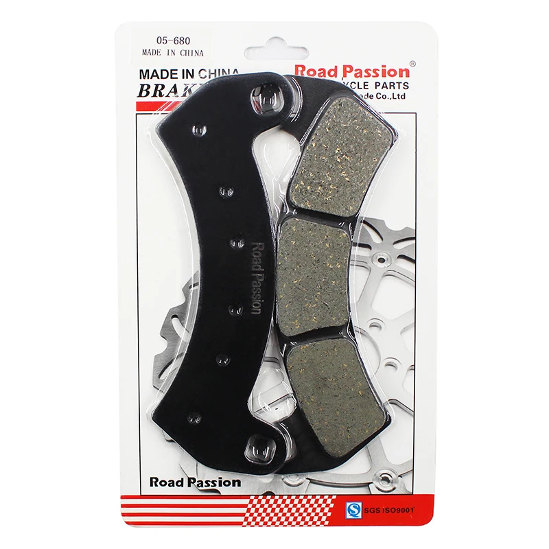 Road Passion Motorcycle Parts Front and Rear Brake Pads For POLARIS RZR XP 4 Pro Turbo 2016 2017 2018 2019 2020 2021 2012