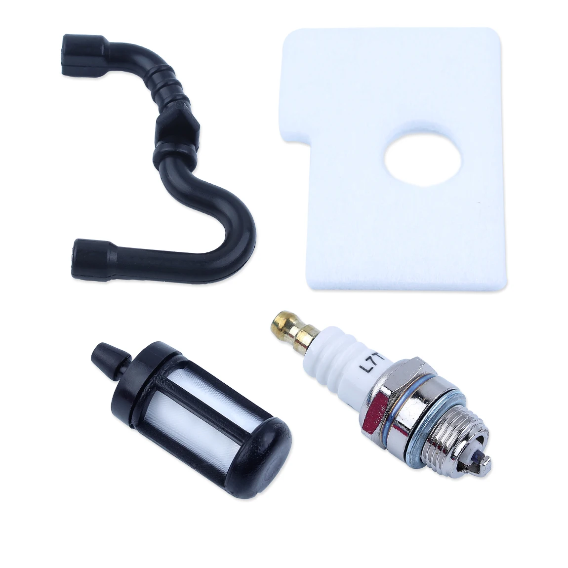 Tubo flessibile della linea del filtro del carburante dell'aria kit di candele per STIHL MS170 MS180 017 018 MS 170 180 parti della motosega attrezzi da giardino бензопила