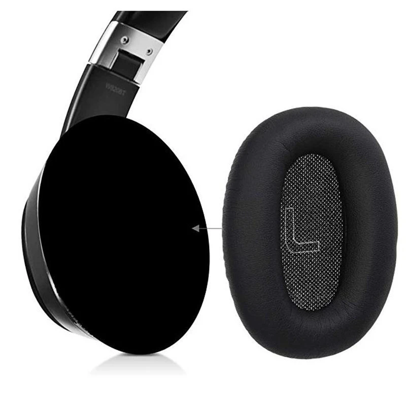 وسادات الأذن ل اديفير W820BT بو الجلود استبدال رغوة الإسفنج بطانة للأذن وسادة يغطي ل الإفراط في سماعات أذن Eh #