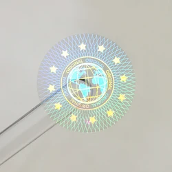 Original Holographic Stickers, Tamper Proof  Security Label，Void Transparent  Warranty Sticker, Customized Logo，20x20mm 2000pcs