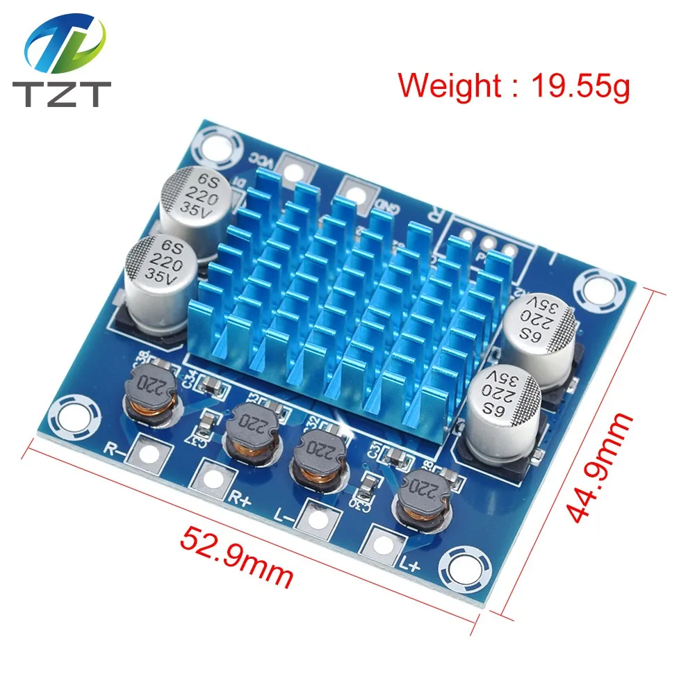 1/3PCS TPA3110 XH-A232 30W + 30W 2,0 Kanal Digital Stereo Audio Power Verstärker Bord DC 8-26V 3A für Arduino – Detail 2