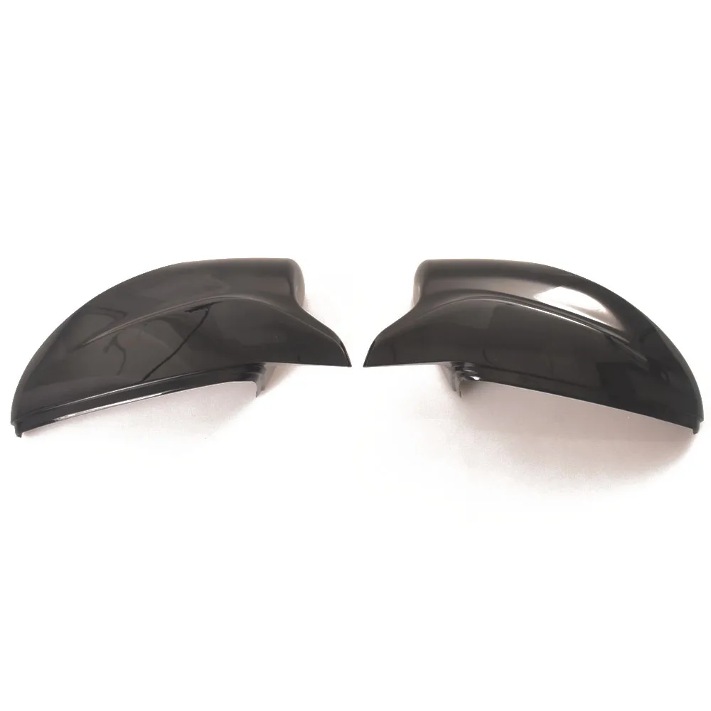 ABS Bright Black Color Gloss Black  Car Rearview Mirror Caps For VW Beetle CC Eos Passat B7 Scirocco For Jetta MK6