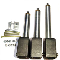 3pcs Metal Arm Driving Servo Arm Part for 1/14 HUINA 592 1592 22 Channels RC Excavator Parts Accessories