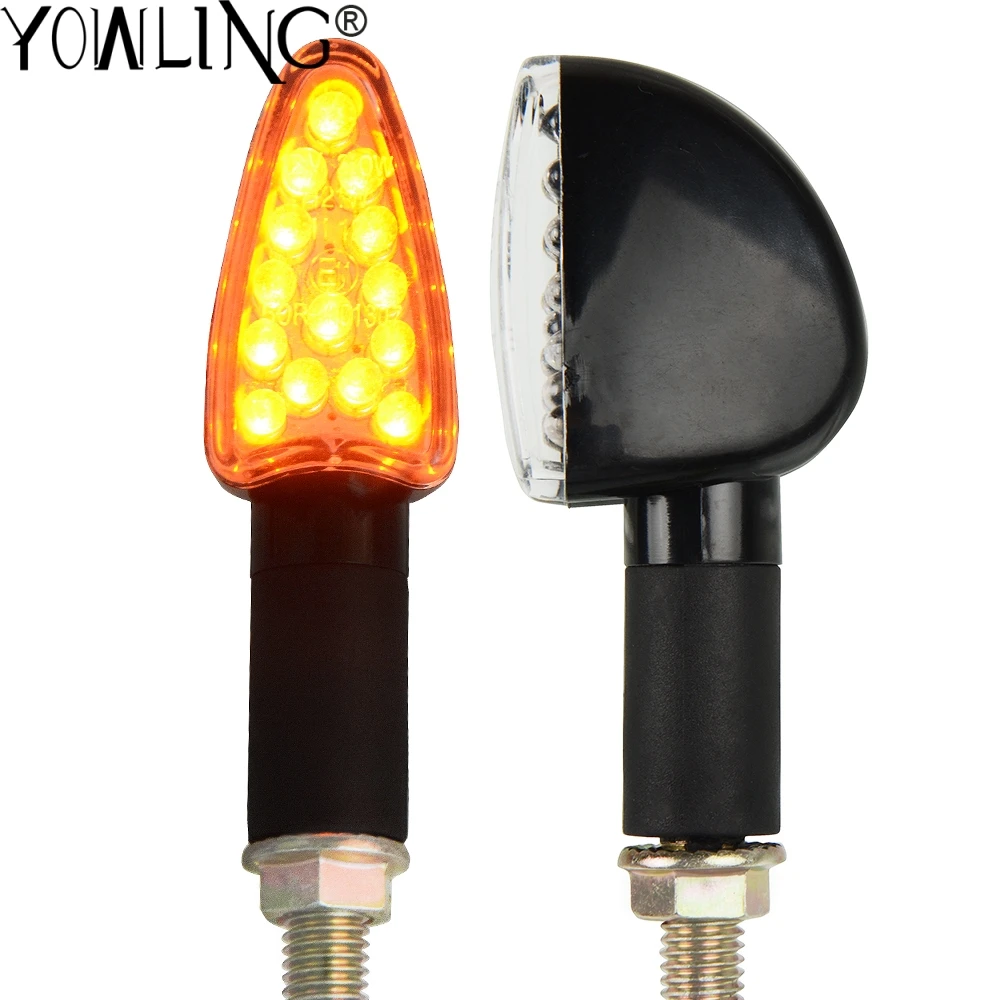 

For Yamaha R1 R6 R3 FZ1 FZ6 MT07 MT09 XJ6 TMAX 500 530 Motorcycle LED Turn Signal Light Indicators Blinkers Turn Signals