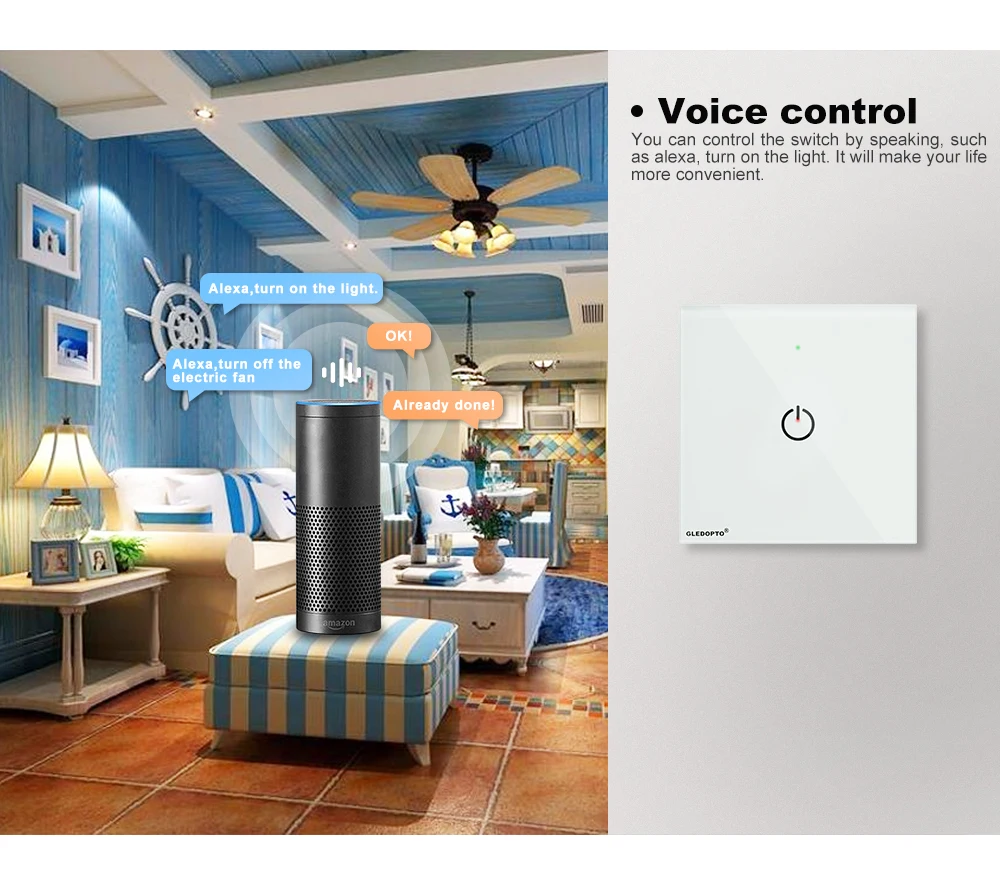 ZIGBEE wall switch AC100-240V Bulb dimmer zigbee led remote night Light Control work with zigbee APP gateway samrt phone control