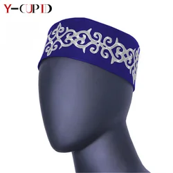 Uomini africani Handwear personalizzato 18cm cappelli musulmani Musulman Ramadan Arabia Moslim Tulband Wrap Bazin berretto da preghiera musulmano YA1928010