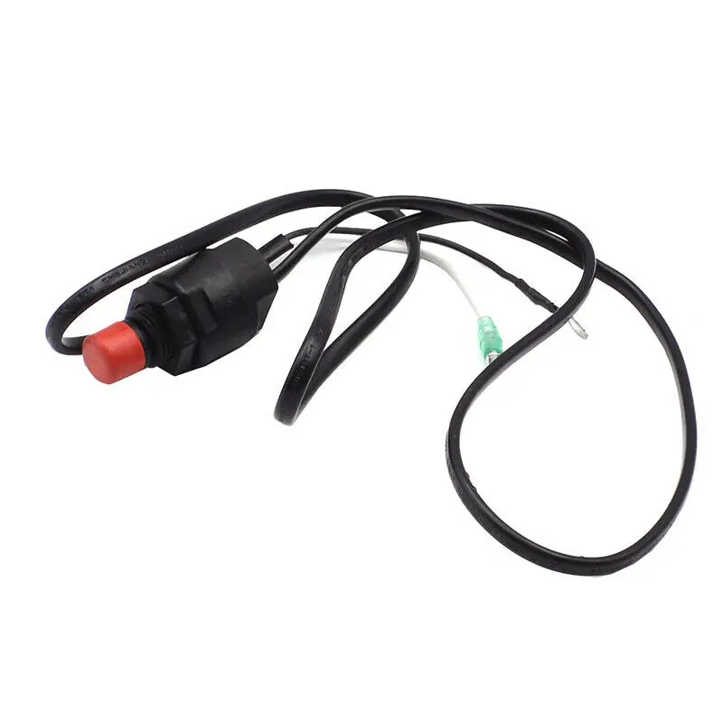 1PCS  66T-82575 6E9-82575-09 Kill Stop Switch Safety Lanyard for Yamaha Outboard Motor 15HP 25HP 30HP 40HP Motor