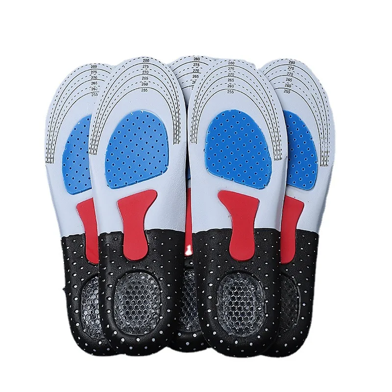 Unisex Silicone Sport Insoles Orthotic Arch Support Sport Shoe Pad Running Gel Insoles Insert Cushion for Walking,Running Hiking