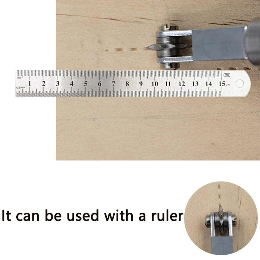 DIY Leder Handwerk Kit Abstand Werkzeug 3/3.5/4/5mm Über Stich Linie Kennzeichnung Rad Getriebe Roulette Leathercraft Abstand Nähen Werkzeuge