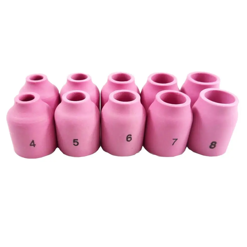 25pcs Consumables kit for TIG Welding Torch WP9 WP20 WP25 With 53N Series Alumina Nozzles Back Cap Insulator Collet Gas Lens