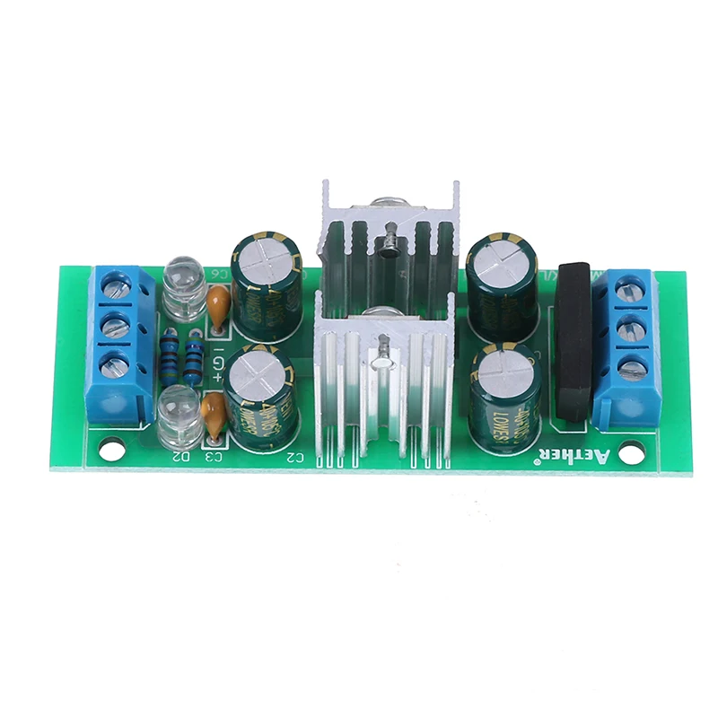 

DC 18~35V LM7815 + LM7915 + - 15V Dual Voltage Regulator Rectifier Bridge Power Supply Module