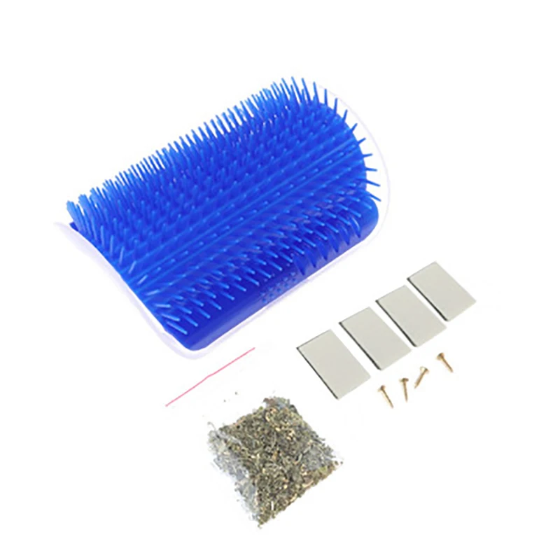 Explosive Pet Corner Hair Rubbing Device Massage Cat Brush Scratching Comb