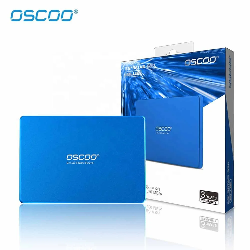 Oscoco SSD SATA3 128GB 256GB 512GB 1TB Hard Disk Drive Solid State untuk Komputer Desktop Laptop