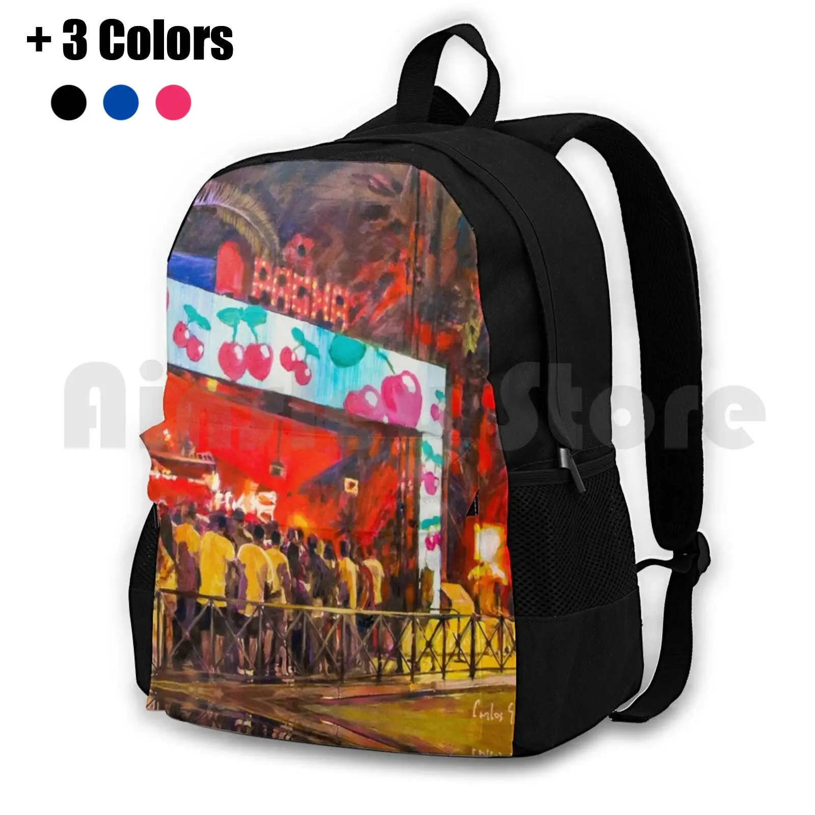 Pacha Nightclub , Ibiza Outdoor Hiking Backpack Riding Climbing Sports Bag Pacha Club Music Fashion Style New Look Holiday Sexy