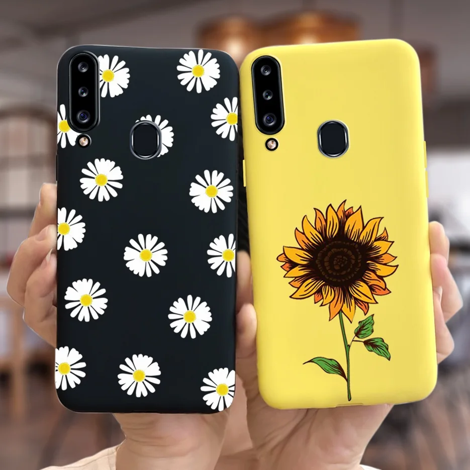 Sunflower Case For Samsung Galaxy A01 A10 A20 A30 A40 A50 A70 A20E Back Cover For Samsung A 01 10 20 30 40 50 70 20E Phone Cases