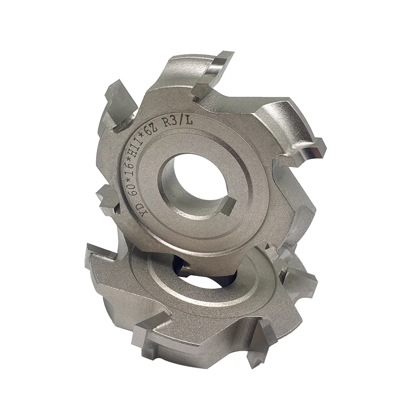 1 زوج (L + R) 60*16*H11*6Z-R1.5/2/3 قاطع التشذيب الدقيق لآلة ربط الحواف QINGDAO