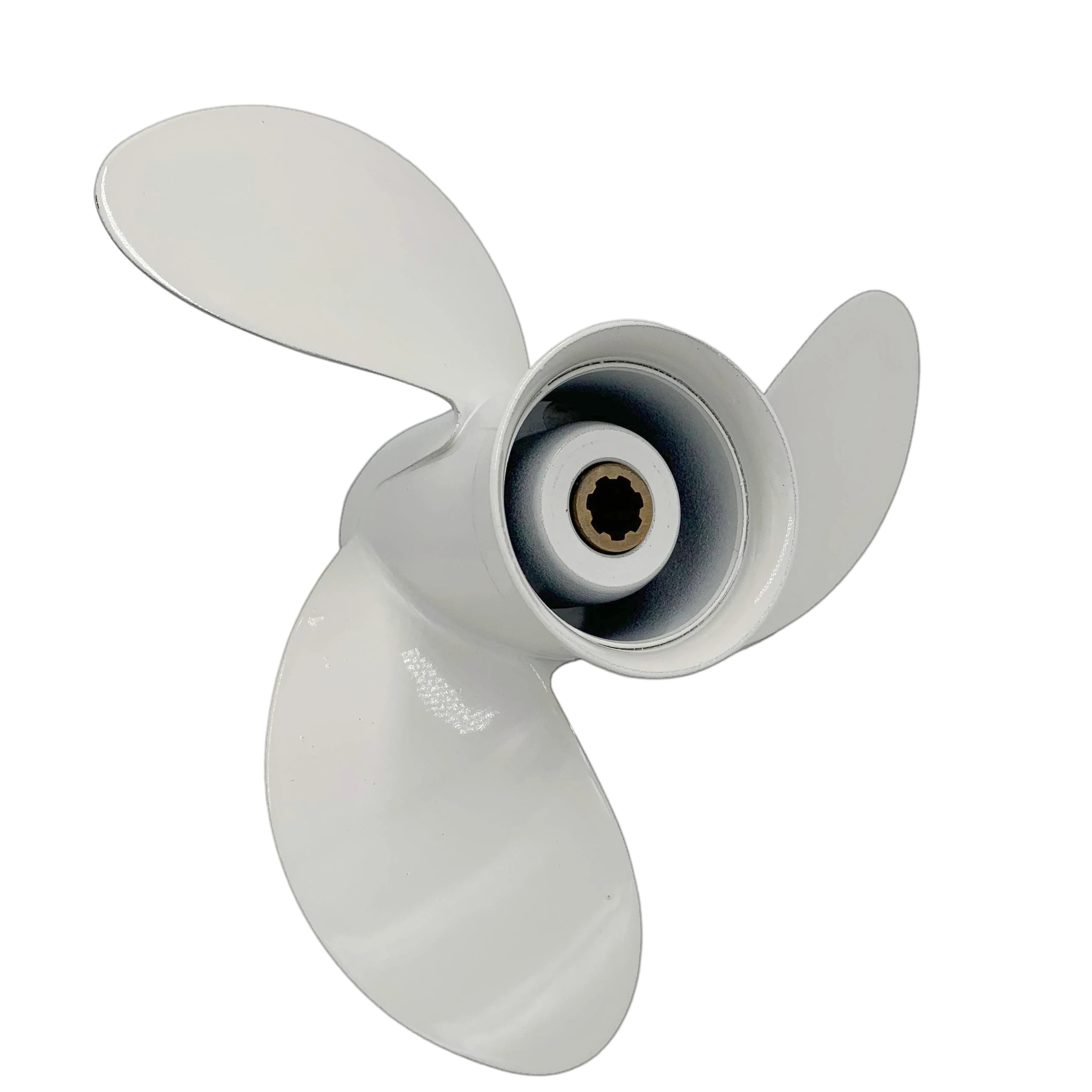 

Boat Propeller Suit For Yamaha 8 1/2X8 1/2 Aluminum Prop 6-8HP 3 Blade 7 Tooth Rh Oem No: 6G1-45941-00-El