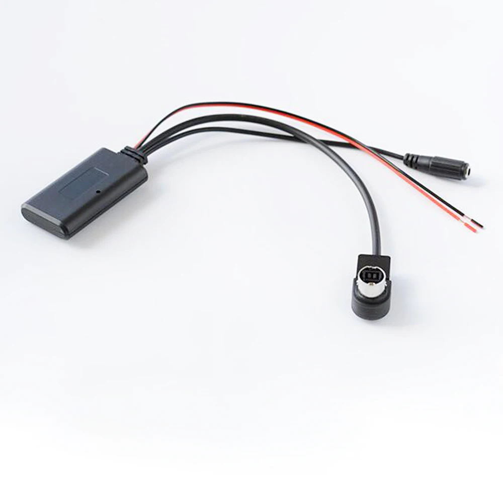 Biurlink Bluetooth Aux Cable Adapter For Alpine KCA-121B AI-NET CDA-9857 CDA-9886 CDA-117 for Smartphone Microphone Handsree
