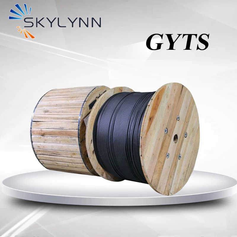 OEM/ODM 2-288 Core SM GYTS Armored Stranded Fiber Optic Cable 2000 Meter Per Drum For Telecom Project