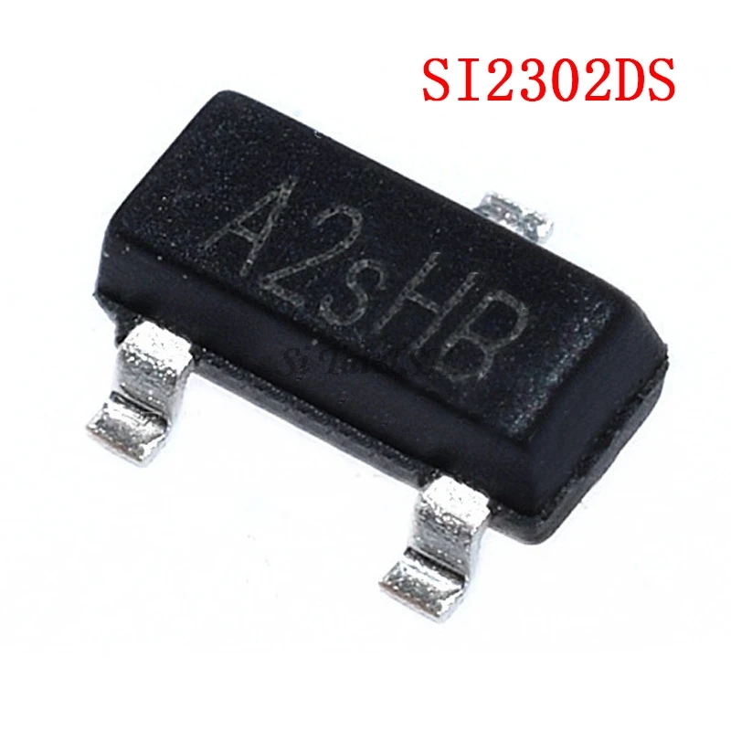 20PCS SI2302DS SOT-23 SI2302 A2SHB SOT23 2.5A/20V SOT SMD new and original IC Chipset