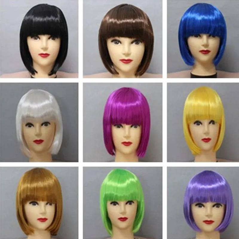 여자 합성 레이스 밥 코스프레 액세서리 소녀 할로윈 애니메이션 의상 카니발 푸림 퍼레이드 나이트 클럽 바 역할 놀이 소품