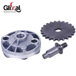 Glixal GY6 125cc 150cc Fuel Oil Pump Assembly Gear Sprocket for 152QMI 157QMJ Scooter Moped