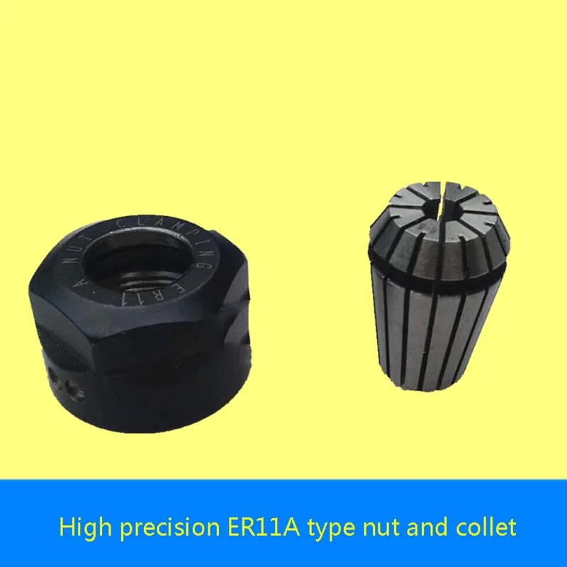 1PC High Quality Engraving Machine Spindle Motor Tool Holder ER11 Chuck Nut Spindle Motor Nut 3A High Precision Spring Collet