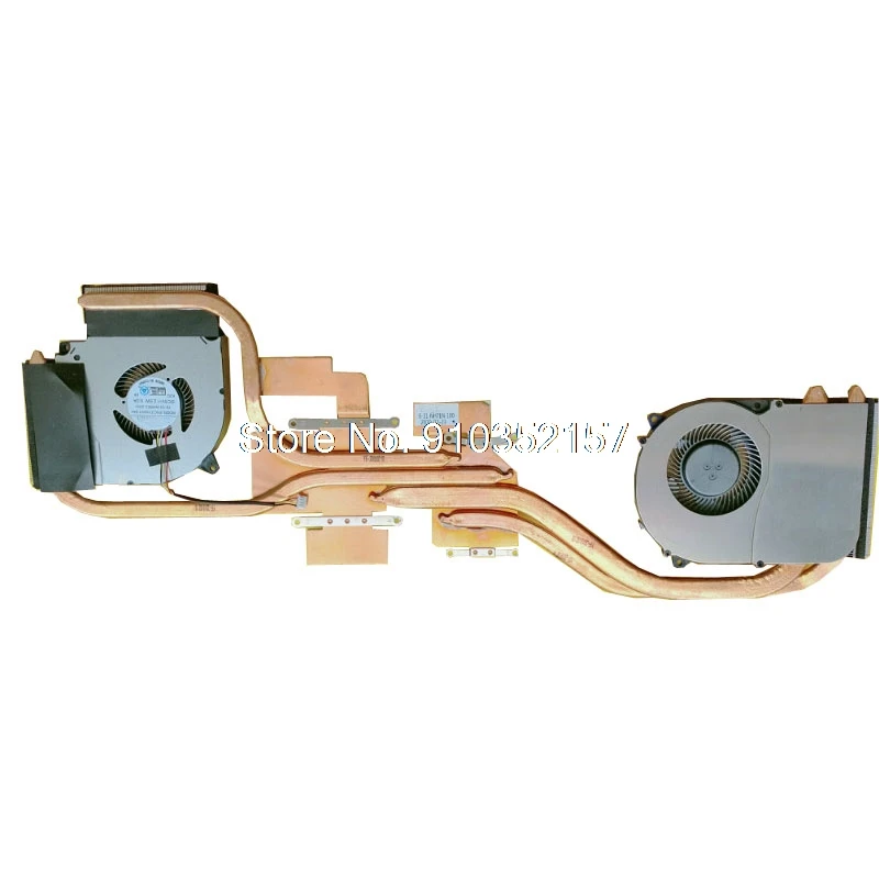 4PIN CPU GPU FAN&Heatsink For CLEVO NH70RAQ NH70RHQ NH70RCQ 6-31-NH7EN-100