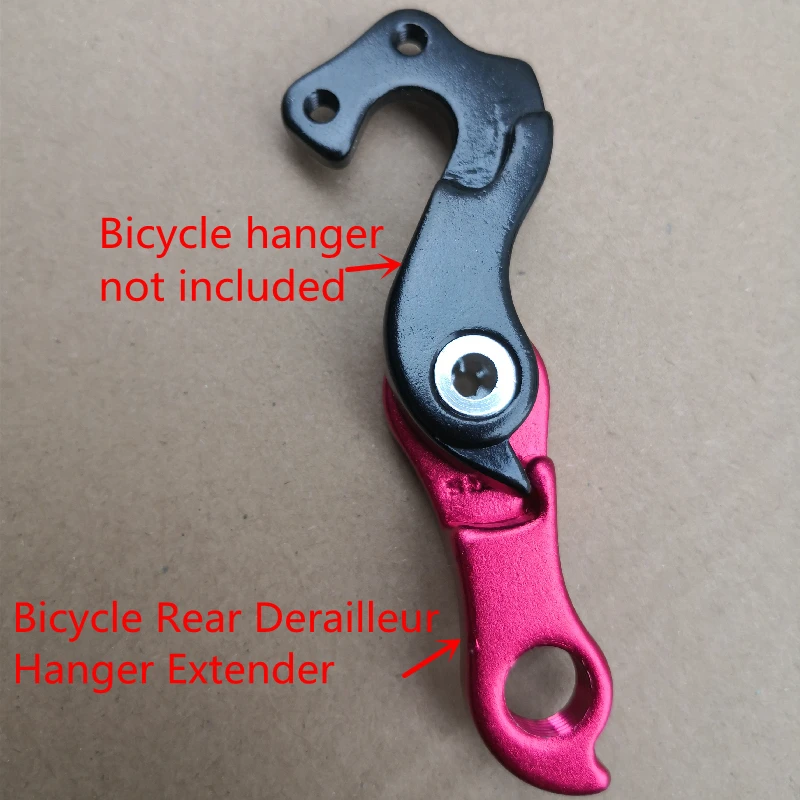 1pc Bicycle gear derailleur hanger Extender For Shimano SRAM Sunrace Cycling carbon Frame Gear Tail Hook bike extension Extender