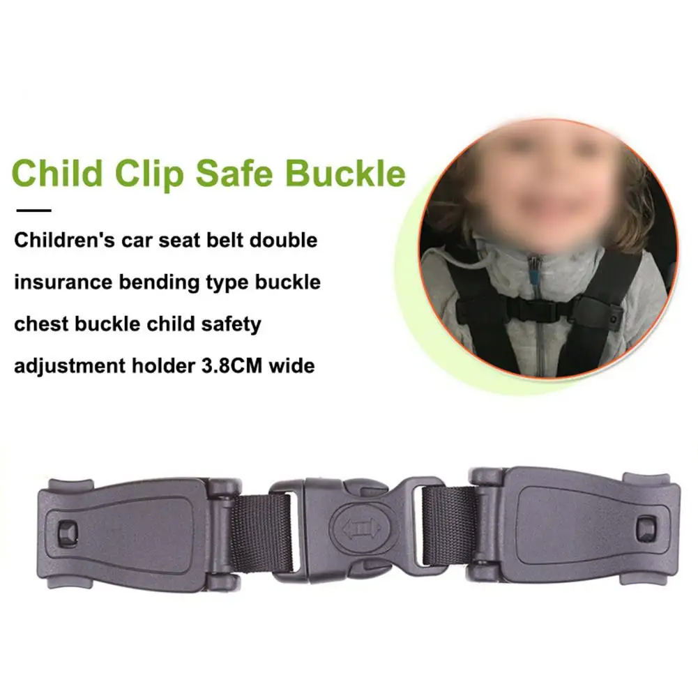 Durable Harness Brust Clip Sicher Schnalle Auto Baby Sicherheit Sitz Strap Gürtel für Baby Kinder Kinder Sicherheit Strap 16cm auto Zubehör