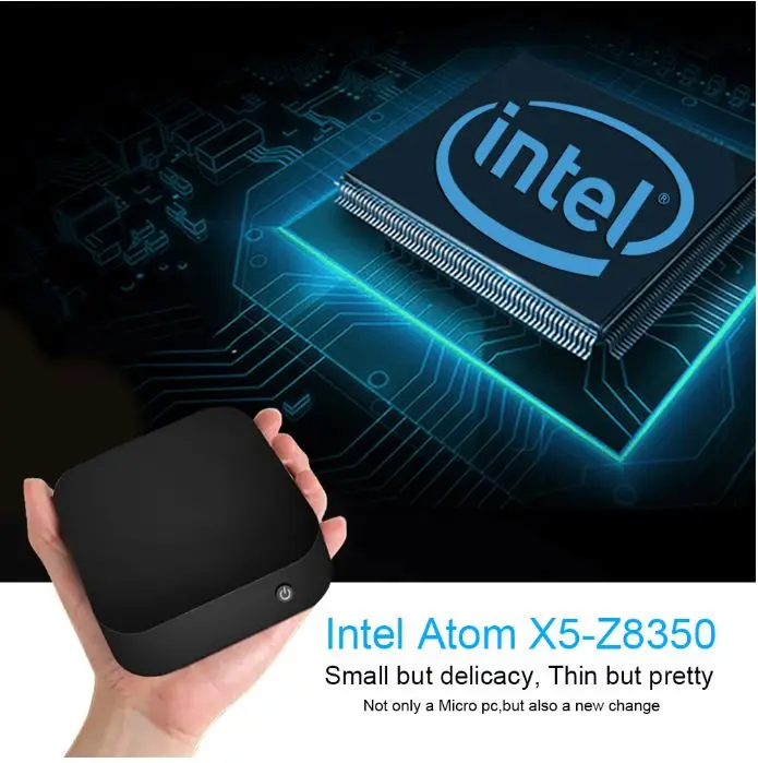 popular W8 pro intel tv box win10 Z8300 4cores 1.84GHz 64bit 2GB 32GB BT 4.0 TF Card 4K x 2K mini pc