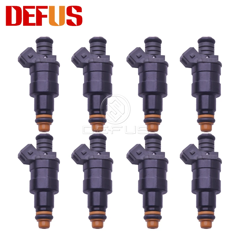 DEFUS 8pcs Fuel Injector For PORSCHE TARGA Carrera 911 924 924 S 944 25 2.5 2.7 83-92 0280150158 93060612000 Bico Nozzle New