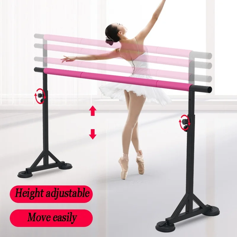 Professional Dance Dancing Mobile Adult Children Horizontal Bar With Adjustable Height Classroom Dance Room Practicing Levers