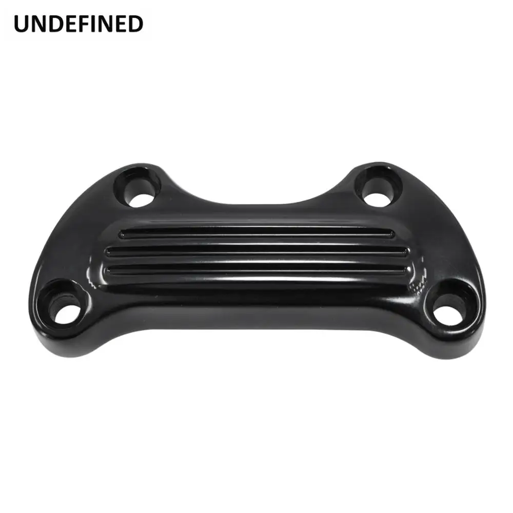 Motorcycle CNC Handlebar Top Clamp Bar Riser Mount Cover for Harley Touring Street Glide Softail Breakout Dyna Fat Boy Sportster