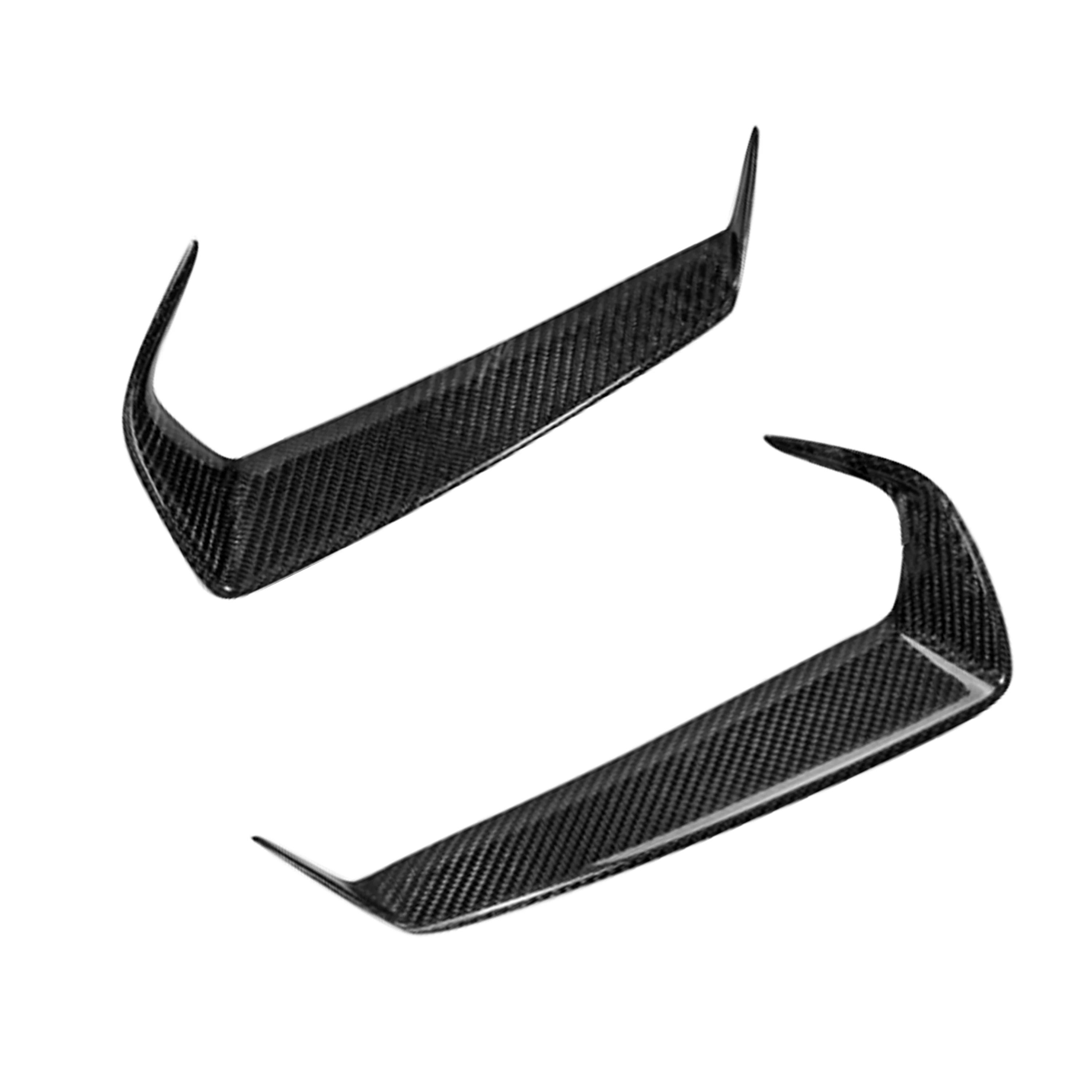 LHD RHD Car Styling Real Carbon Fiber Front Headlight Eyebrow Eyelids Cover Trim Sticker For Nissan GTR GT-R R35 2008-2016 2PCS