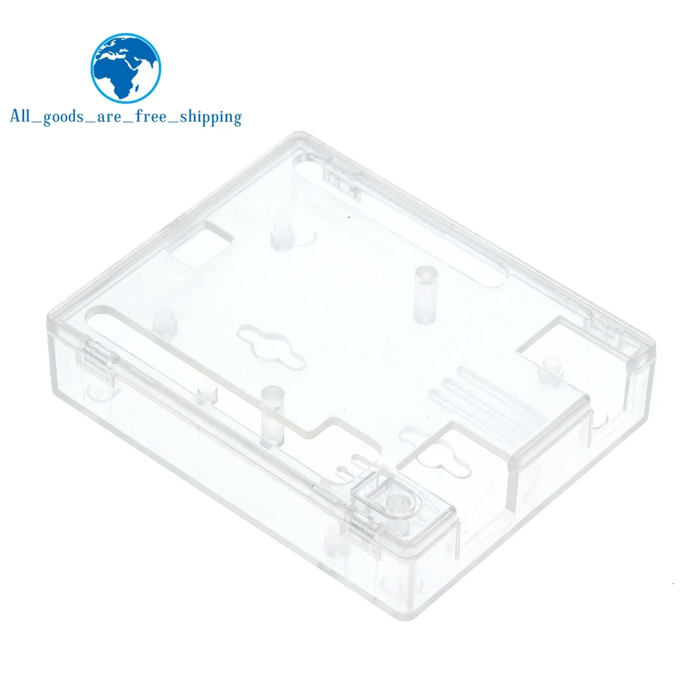 Прозрачный акриловый корпус TZT Uno R3, прозрачная крышка для arduino UNO R3