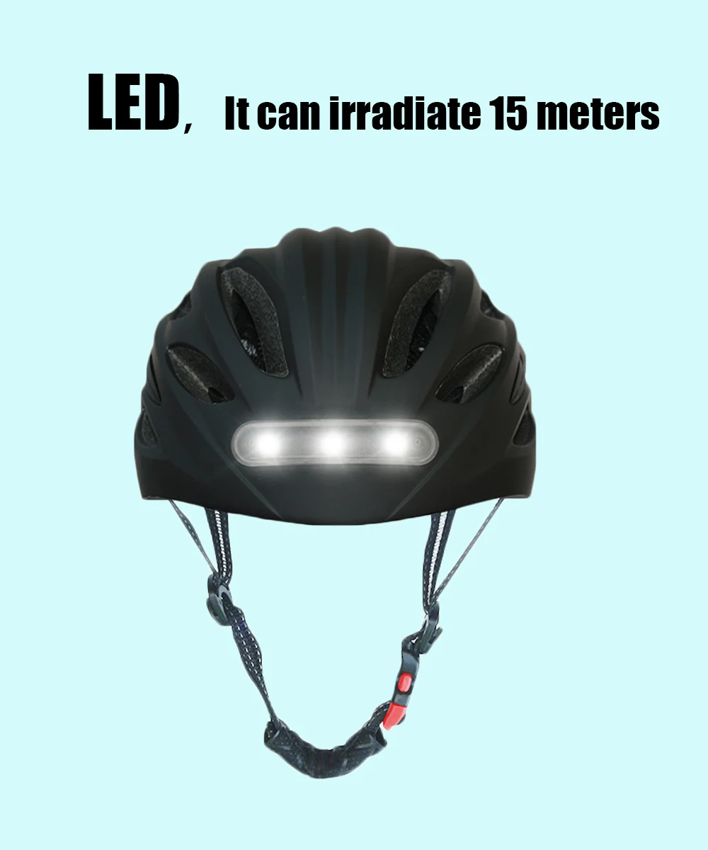 Goexplore Bicycle Helmet LED Light Intergrally-molded Cycling Helmet Mountain Road Bike Helmet Sport Safe Hat For Men Women