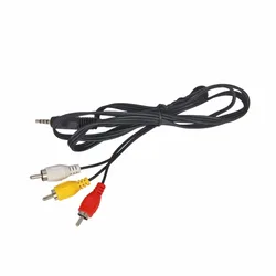 Kabel AV 1:3 kabel audio proso set top box podłączony do telewizora lotus kabel wideo 3.5mm audio 1:3 kabel wideo