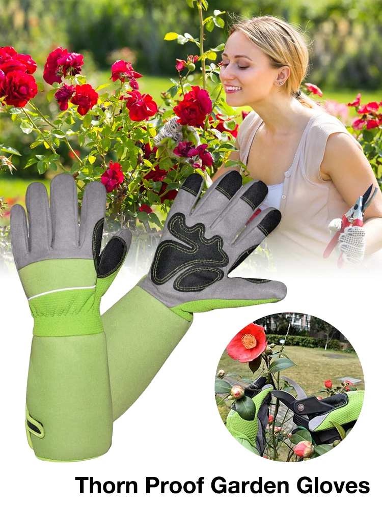 Garden Thorn Proof Glove Unisex Gardening Gloves Lower Planting Yard Work Long Versatile Garden Glove Versatile For Rose Cactus