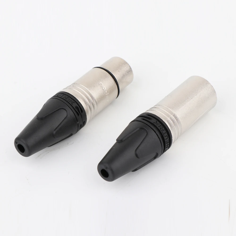 Hi-end 3-Pin XLR mikrofon Pria & Wanita kabel Audio colokan konektor terminal kabel meriam