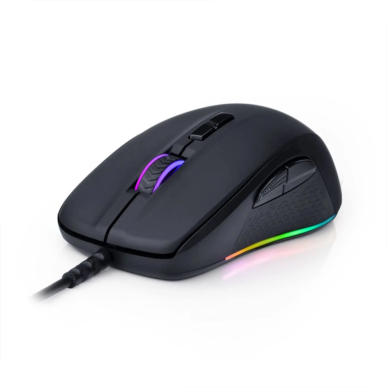 Imagem -03 - Redragon M718-rgb Wired Gaming Mouse 10000 Dpi Computador Programável de Alta Precisão Mouse 10000 Dpi para Computador Portátil Gamer