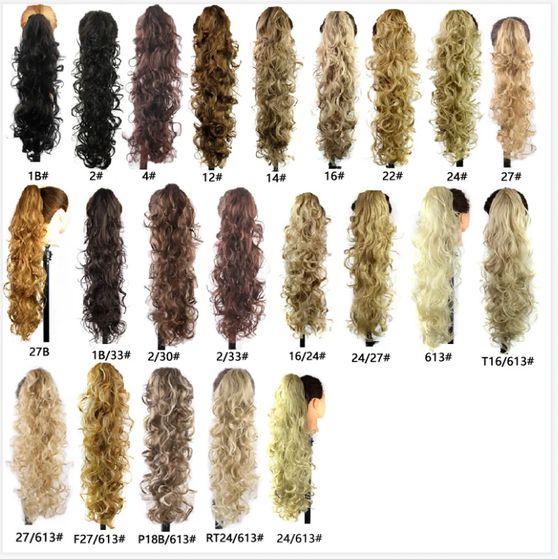 Synthetic Claw Clip Ponytail Luxury for Braiding 75cm 30