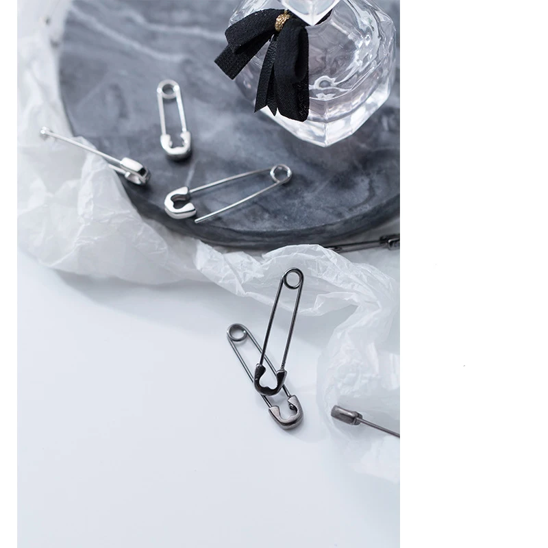 Modian New Special Design Clips Fashion Jewelry Real 925 Sterling Silver Simple Rock Stud Earrings For Women Party Earring Gift