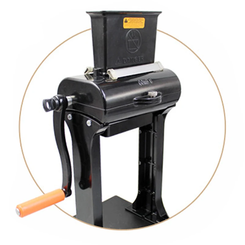 ماكينة تفريغ اللحوم اليدوية BR118 ماكينة تقطيع وتقطيع اللحوم متعددة الوظائف بشفرة من الفولاذ المقاوم للصدأ متساويةًا