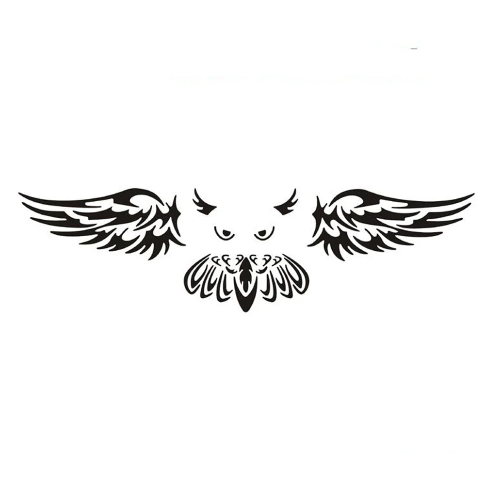 

1 piece Decoration Car Rear Logo Decoration Owl Styling Funny Car Sticker Anbd Decal kK15*14cm