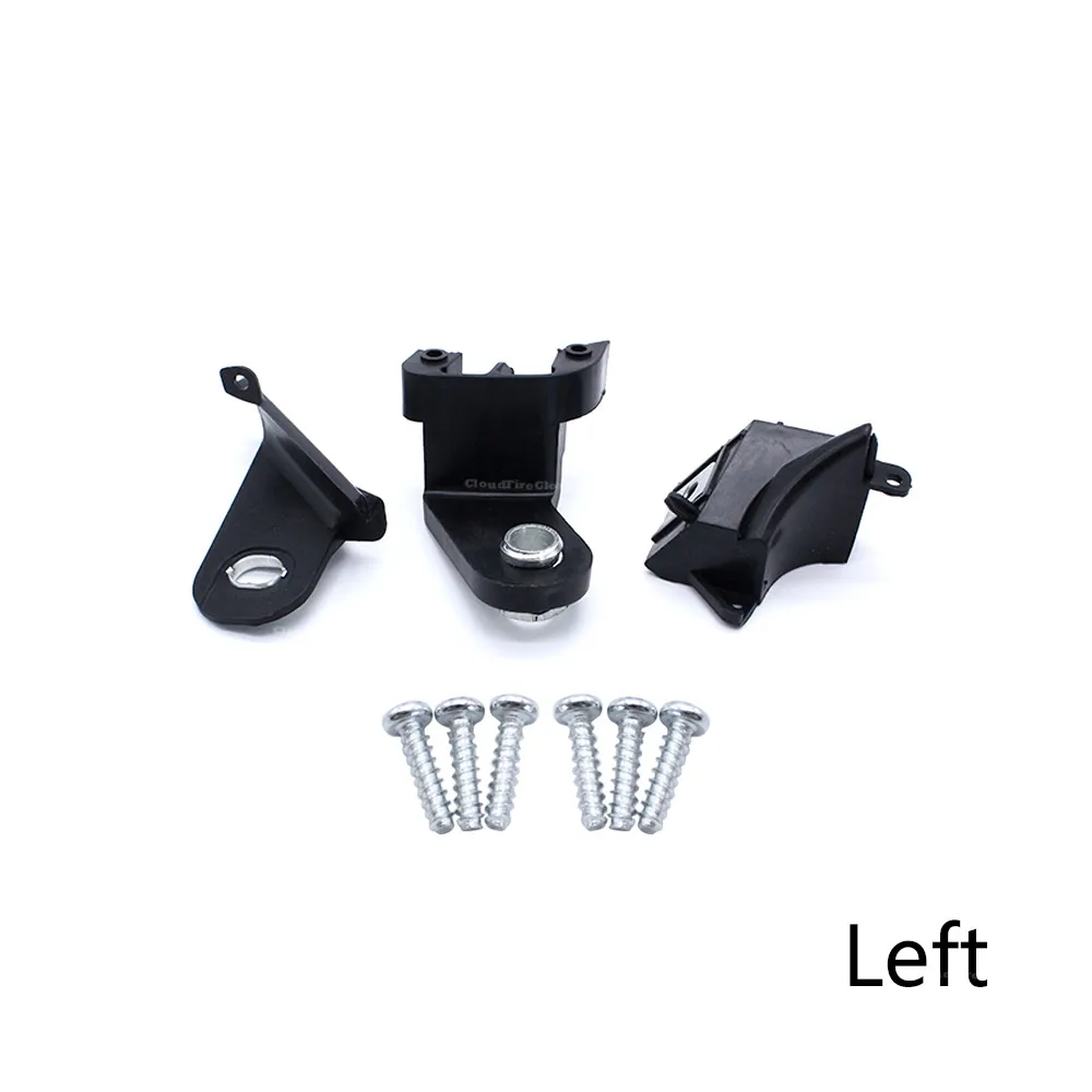 CloudFireGlory Front Left & Right Headlight Head Lamp Bracket Lug Repair Kit 51816682 51816681 For Fiat 500 2013 2014 2015 2016