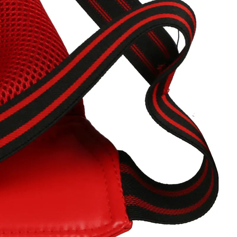 Protector de entrepierna rojo MMA para hombre adulto, TKD, Protector de ingle de Karate, Protector de ingle para Kick Boxing, suspensorio de